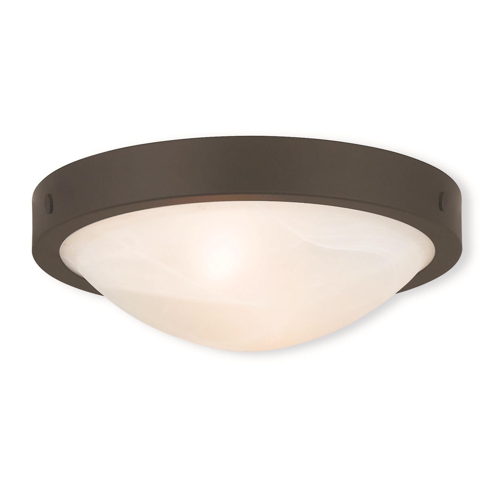 New Brighton 12 Inch 2 Light Flush Mount by Livex Lighting